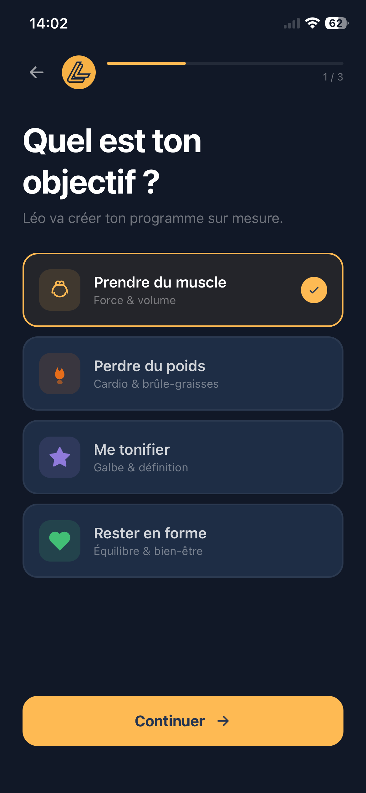 Choix objectif